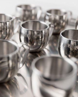 Tazza in acciaio inossidabile Moscow Mule Coffee Beer Mug tazza martellata per b