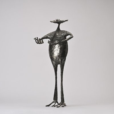 Michel Anasse, Anthropomorphic Sculpture, 1960s, Iron for