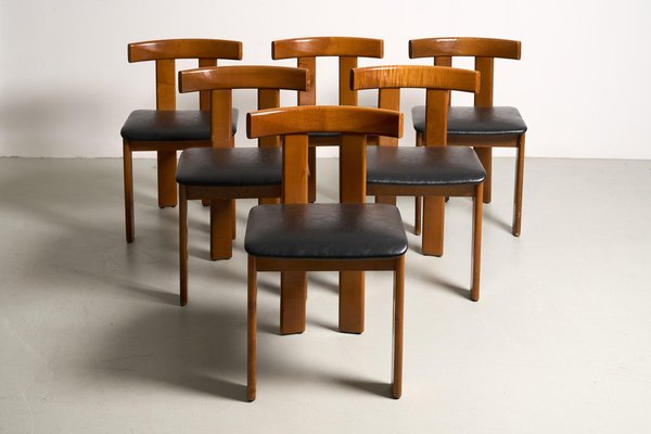 Chairs by Luigi Vaghi, 1960s, Set of 6 for sale at Pamono