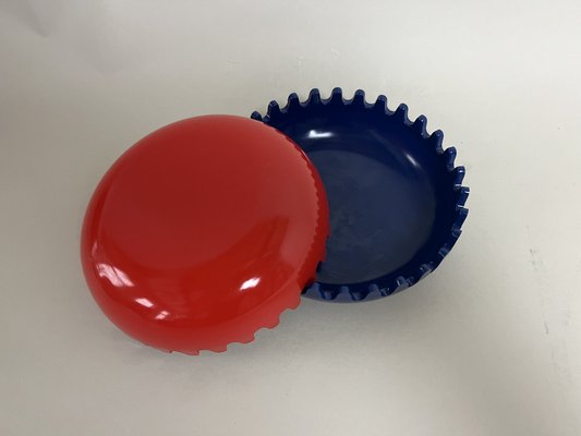 Tin Clam Ashtray by Alan Fletcher for Mebel, Italy, 1970s for sale
