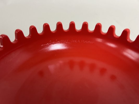 Tin Clam Ashtray by Alan Fletcher for Mebel, Italy, 1970s for sale
