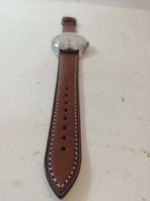 Sekonda Orologio Uomo Cronografo Al Quarzo 3407.27 - Cinturino In Pelle, Datario, Impermeabile 50m