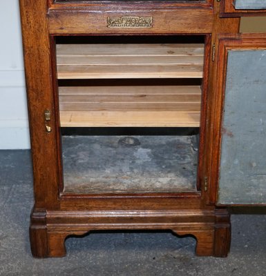 Large North American Alaska Muskegon Oak Larder Ice Box, 1900s for