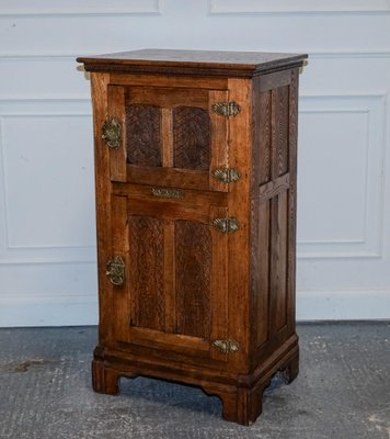 Large North American Alaska Muskegon Oak Larder Ice Box, 1900s for