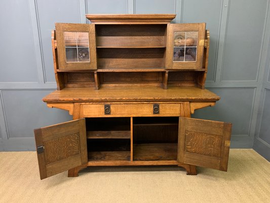 Arts and Crafts Oak Dresser from Liberty of London, 1895 for sale at Pamono Arts and Crafts Oak Dresser from Liberty of London, 1895 for sale at Pamono