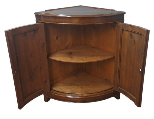 Eck-Sideboard aus Nussholz, 1800er bei Pamono kaufen