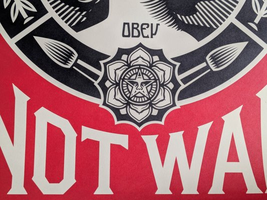 Shepard FAIREY (Obey) - Velvet Tone, 2011 - Sérigraphie signée et