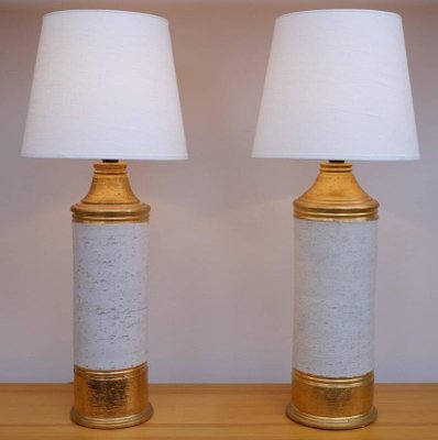 off white table lamps