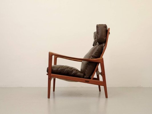 Orenas High Back Easy Chair By Ib Kofod Larsen For Ope 1960s