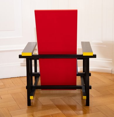 Red Blue Rietveld Poltrona Poltrona Rossa E Blu Di Gerrit Rietveld