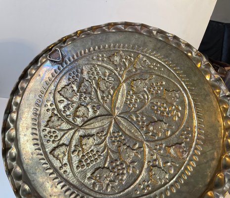 ANCIEN PLATEAU SERVITEUR Metal Argenté Et Compartiments Verre Deco EUR 30,00 - FR