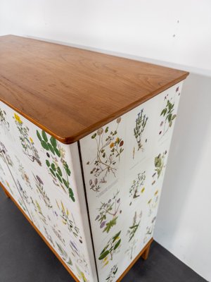 from Sweden＊FLORA＊Butter case・* Flora Cabinet by Josef Frank, Sweden, 1950s for sale at Pamono