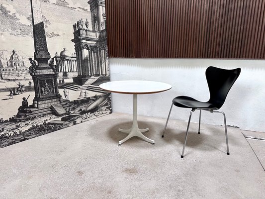 Model 5452 Pedestal Side Table by George Nelson for Herman Miller