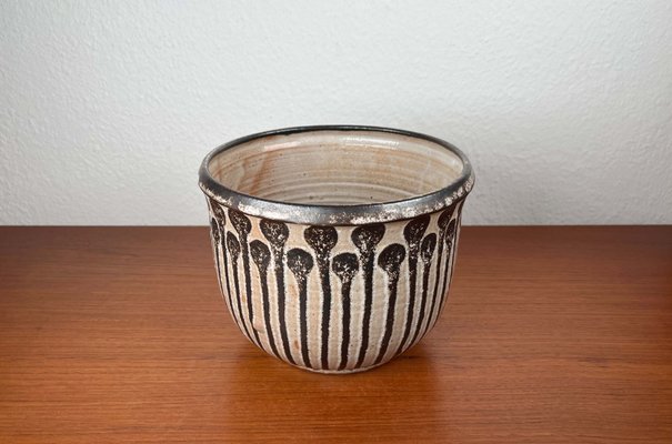 Mid-Century Modern German Studio Pottery Planter by Monika Maetzel, 1960s  for sale at Pamono