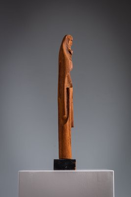 Abstract Art Deco Figure, 1920s, Wood for sale at Pamono