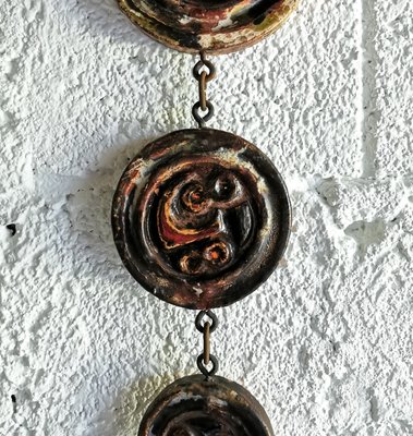 工芸品 Vintage Ruscha Fat Lava Wall Plate Vintage West German Fat Lava Wall Plate Made by Ruscha. Style