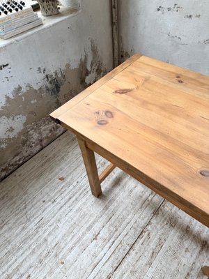Pine Farm Table, 1950s for sale at Pamono