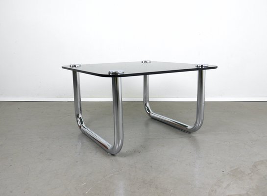 【あーき】X-base Smoked Glass Table Rand Table with Smoke Glass Tabletop - Top + Base Tables