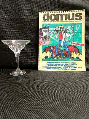 Crystal Martini Glasses by Christinenhutte, Germany, 1970s, Set of