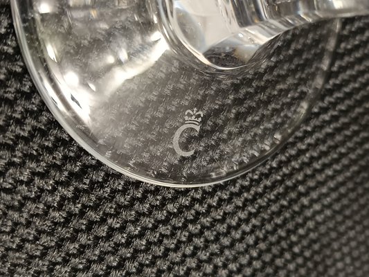 Crystal Martini Glasses by Christinenhutte, Germany, 1970s