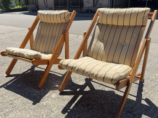 Set of Vintage Kon Tiki Chairs by Gillis Lundgren for Ikea