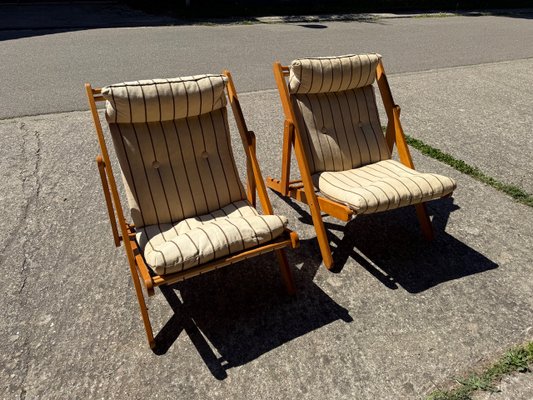 Set of Vintage Kon Tiki Chairs by Gillis Lundgren for Ikea for