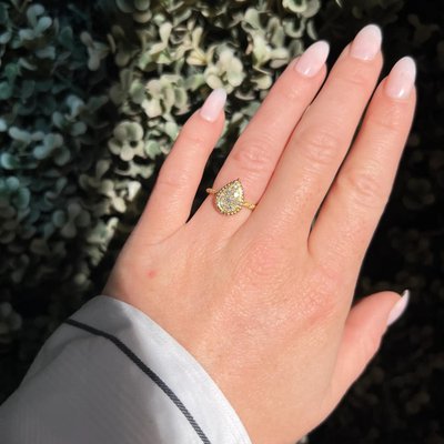 Boucheron Serpent Bohème Ring in Yellow Gold and Diamonds for