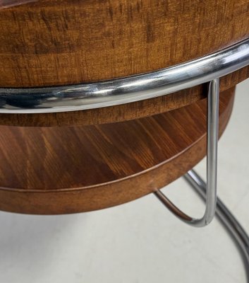 Bauhaus Chrome Chair SS33 by Luckhardt Brothers for Thonet, 1930s