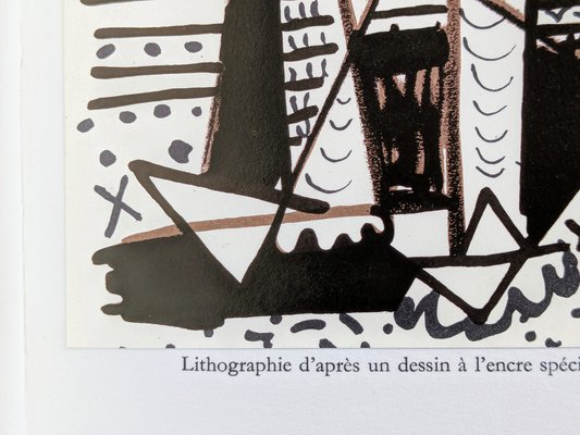 Pablo Picasso, Untitled, Color Lithograph, 1966 for sale at