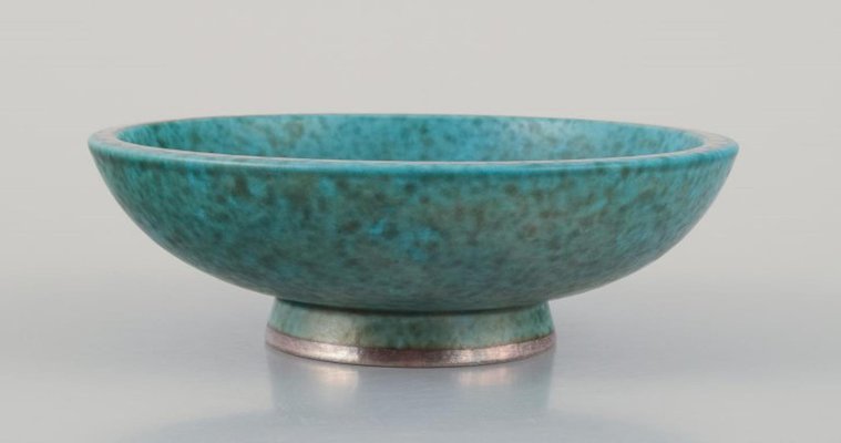 Ceramic Bowl Argenta Series by Wilhelm Kåge for Gustavsberg for