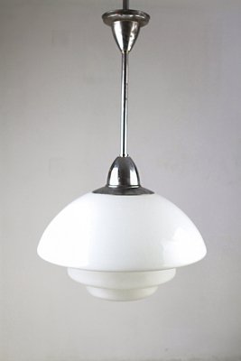 Art deco glass pendant lights