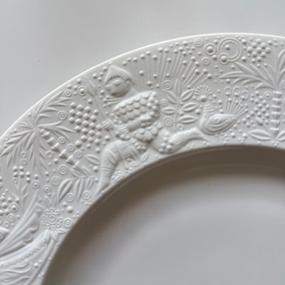 Assiette De Service Rosenthal Flûte Enchantée - Porcelaine Blanche 29 Cm - Neuve