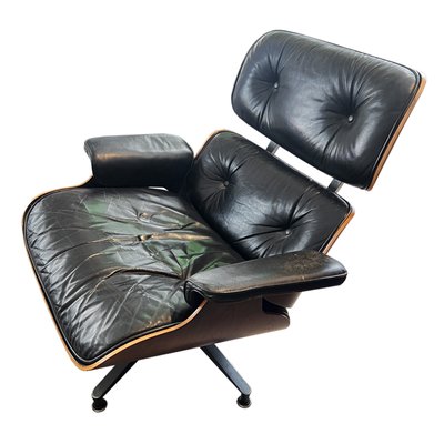Set of Lounge Chair and Ottoman by Eames for Herman Miller
