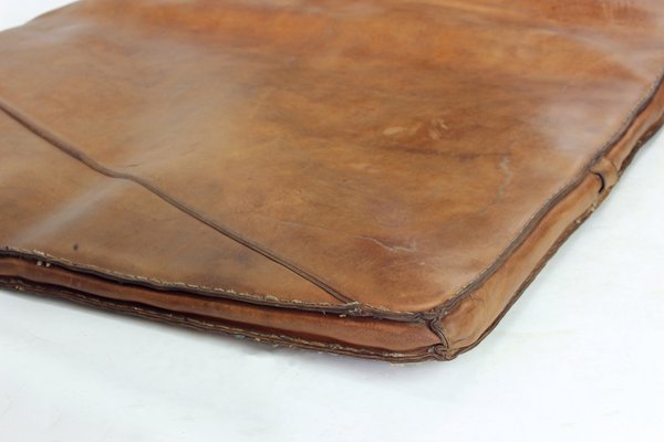 Vintage Leather Gym Mat, Former Czechoslovakia, 1930s for sale at