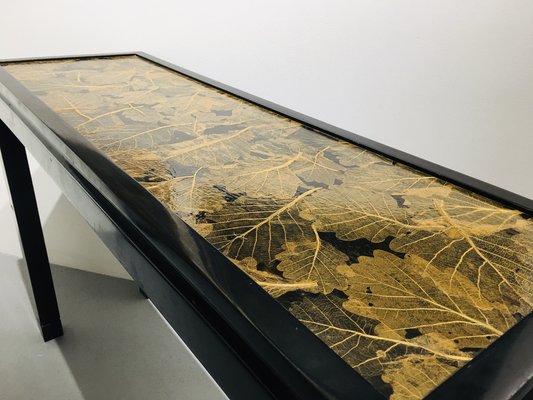 Japanese Lacquer Console Table for sale at Pamono