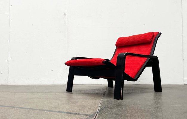 Mid-Century Modern Pulkka Lounge Chair by Ilmari Lappalainen