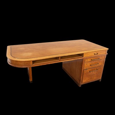 Art Deco Style Executive Desk, 1940s for sale at Pamono