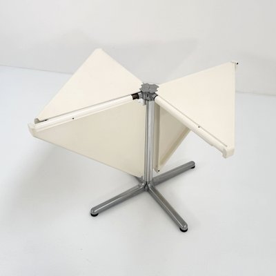 White Plana Folding Table by Giancarlo Piretti for Castelli