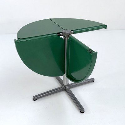 Green Plana Folding Table by Giancarlo Piretti for Castelli
