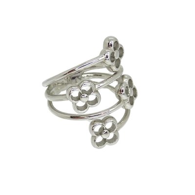 アクセサリー Louis Vuitton Berg Arafori Flower Ring Authentic LOUIS VUITTON Berg Unclusion Ring Plastic Size M