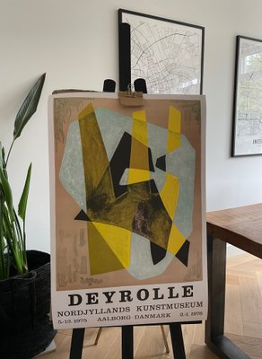 Nordjyllands Kunstmuseum Exhibition Poster after Jean Deyrolle