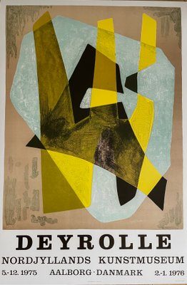 Nordjyllands Kunstmuseum Exhibition Poster after Jean Deyrolle