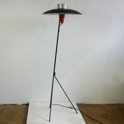 Mid-Century NX38 Floor Lamp attributed to Louis Kalff for Philips