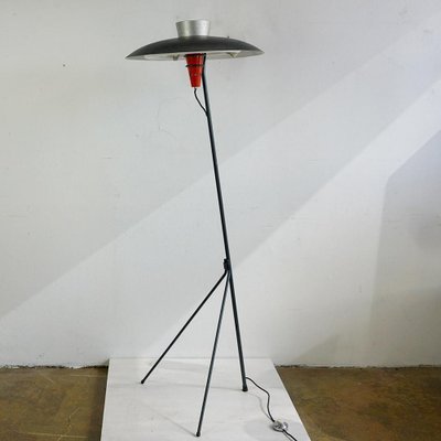 Mid-Century NX38 Floor Lamp attributed to Louis Kalff for Philips