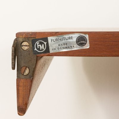 Paire D'étagères Murales En Teck DANISH Control – Design Danois Années 1960 (style Rétro, 6 étagères)