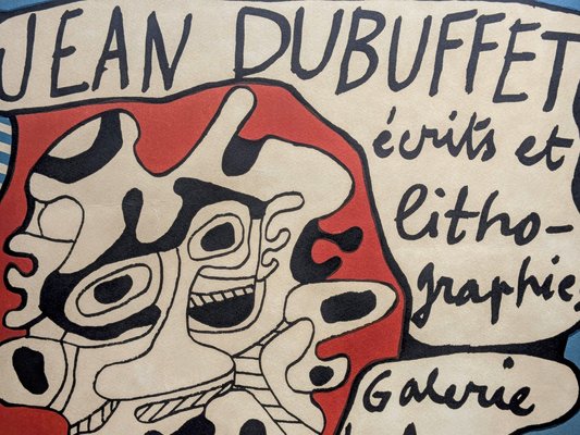Jean Dubuffet, Writings and Lithographs, 1968, Original Hand