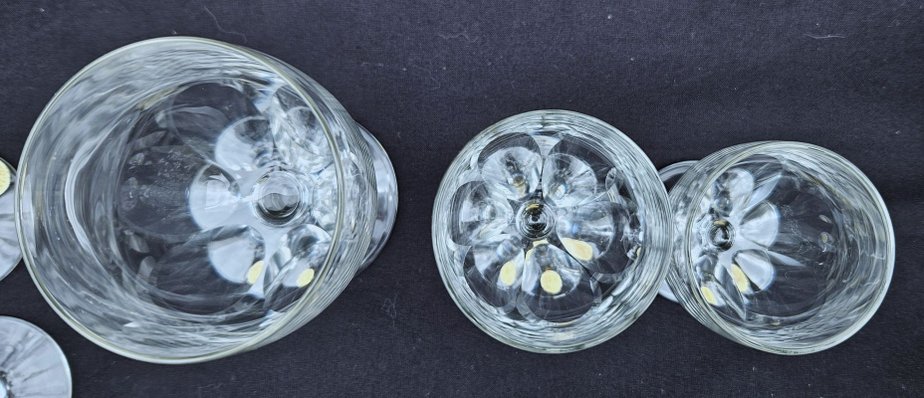 Crystal Glassware from Vallerysthal, Set of 38 for sale at Pamono