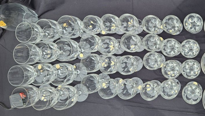 Crystal Glassware from Vallerysthal, Set of 38 for sale at