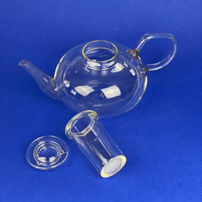 Hand-Made Glass Set by Wilhelm Wagenfeld, 1950s, Set of 13 for