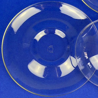Hand-Made Glass Set by Wilhelm Wagenfeld, 1950s, Set of 13